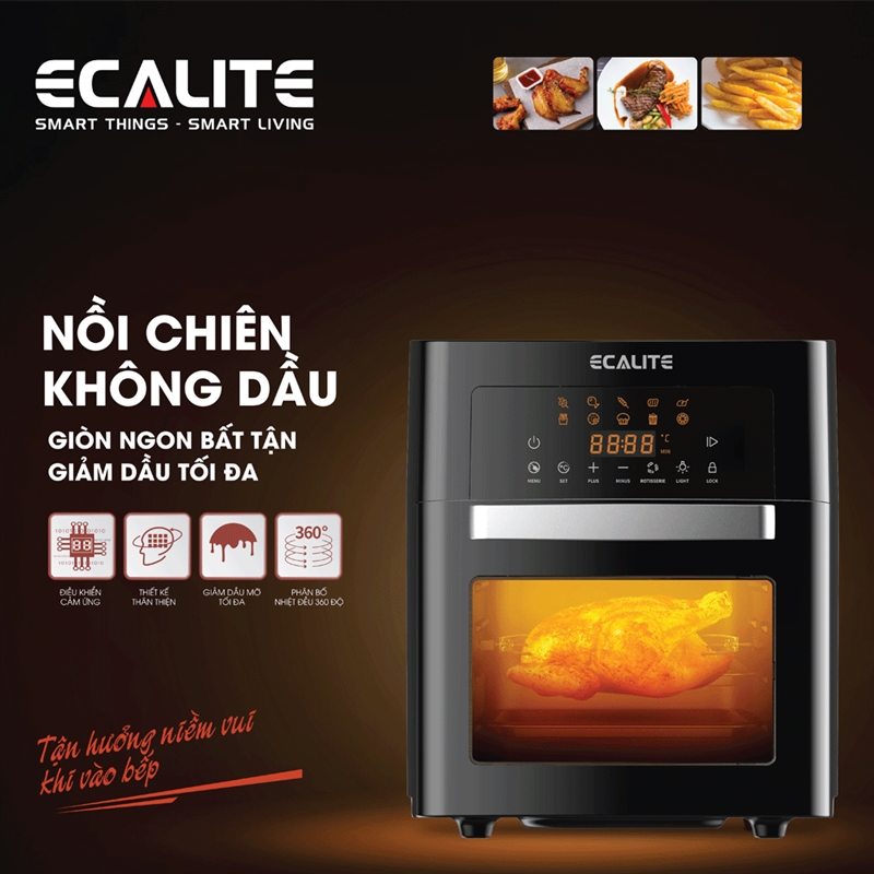 Nồi chiên không dầu Ecalite EL-AF15