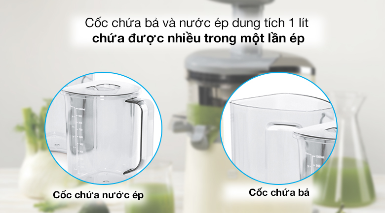 Cốc chứa - Máy ép chậm Smeg SJF01CREU (535.43.625)