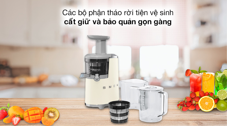 Các bộ phận - Máy ép chậm Smeg SJF01CREU (535.43.625)