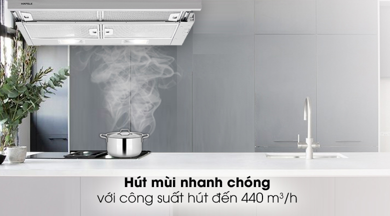 Máy hút mùi âm tủ Hafele HH-S70A - Công suất hút 440 m³/h