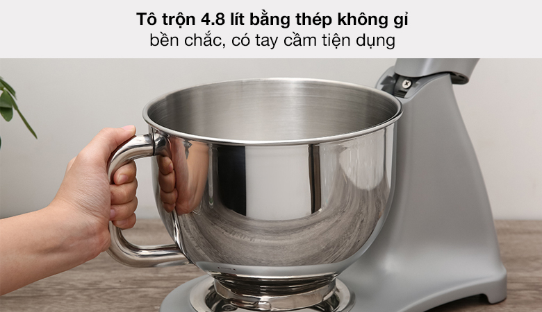 Tô trộn - Máy trộn bột đa năng Smeg SMF02BLEU (535.43.600)