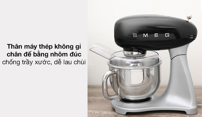 Thân máy - Máy trộn bột đa năng Smeg SMF02BLEU (535.43.600)