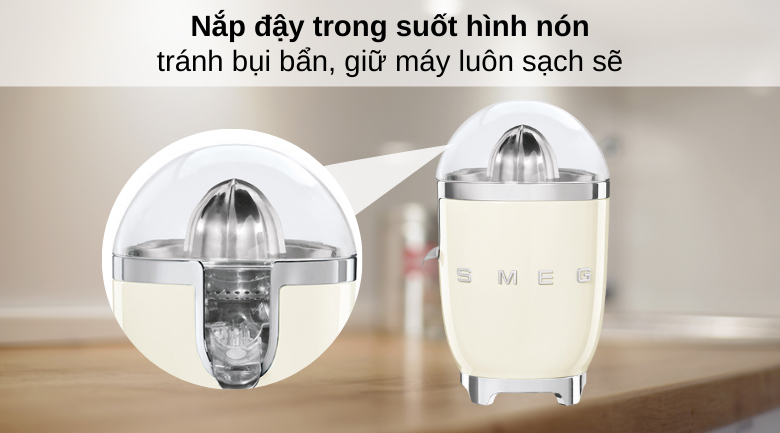 Nắp đậy an toàn - Máy vắt cam Smeg CJF01PBEU (535.43.645)