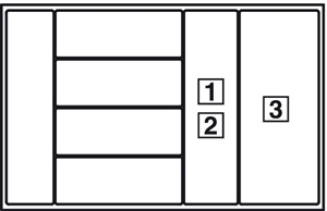 Bộ phụ kiện chia hộc tủ Hafele 552.49.729 (dài tới 1200mm, trắng mờ)