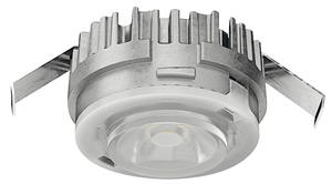 Mô đun đèn, Häfele Loox LED 2090 12 V 2 chân (đơn sắc) lỗ khoan Ø 26 mm nhôm, Mã số 833.72.472